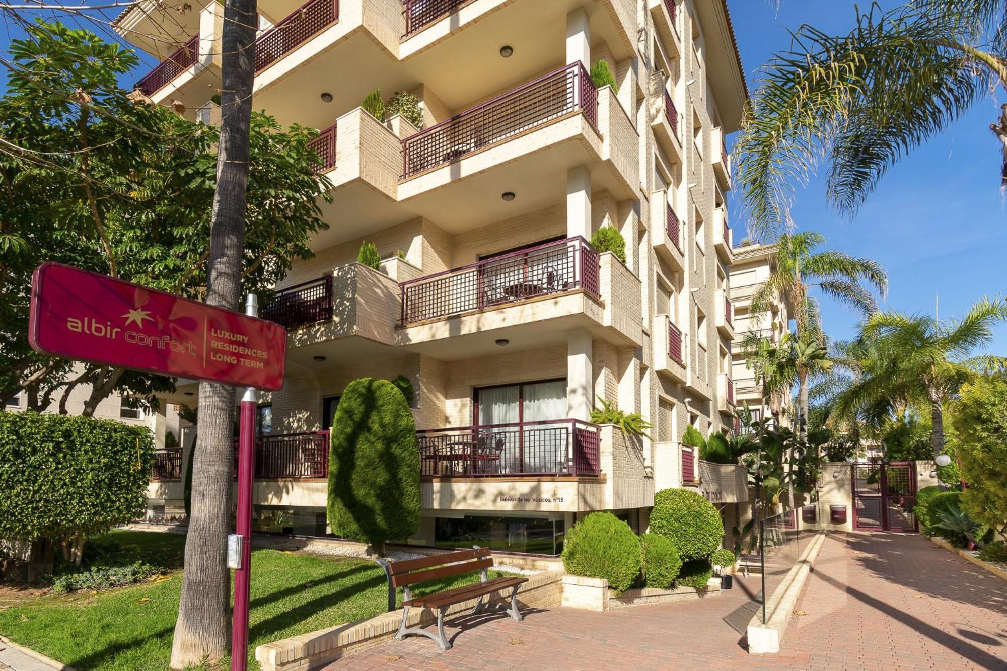 Apartamentos Albir Confort - Avenida 1 Dorm El Albir Екстериор снимка